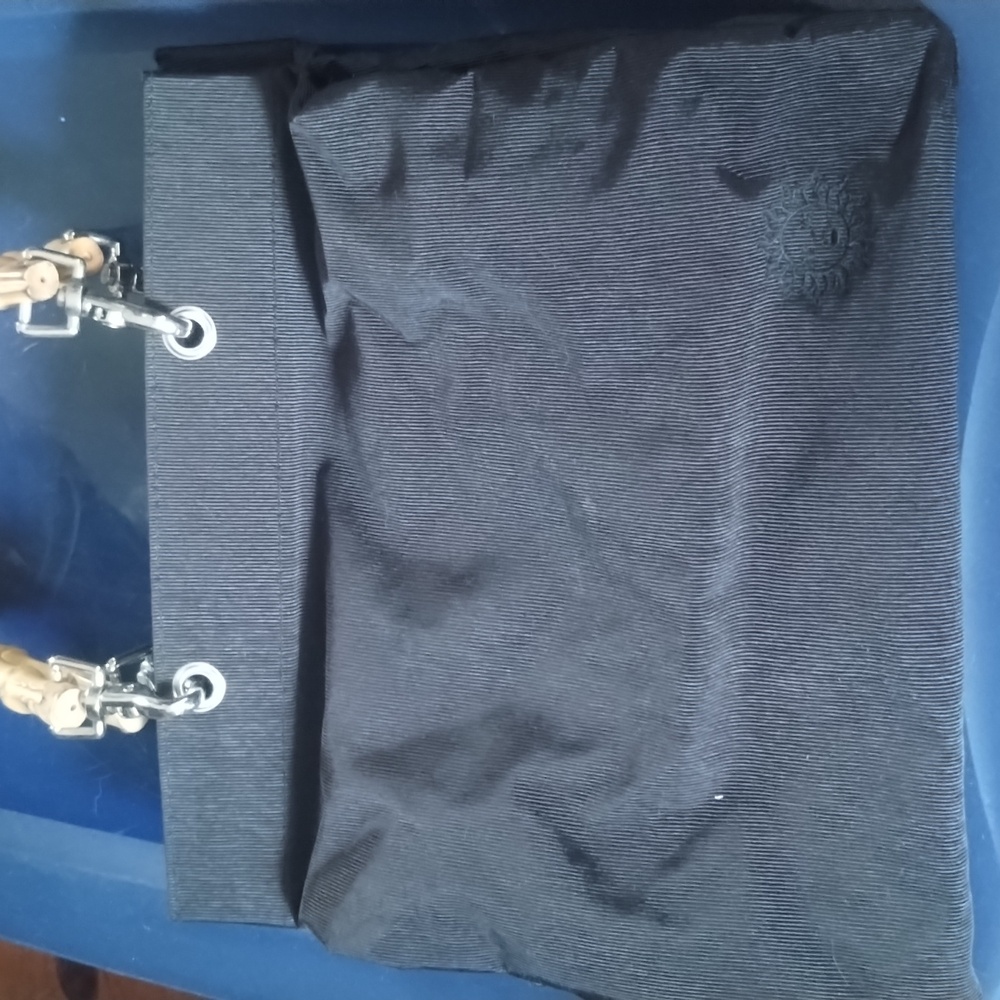 #4 durable "File" Fabric Bamboo Handled Shopper Sunny Hawaii NWOT - Picture 12 of 16